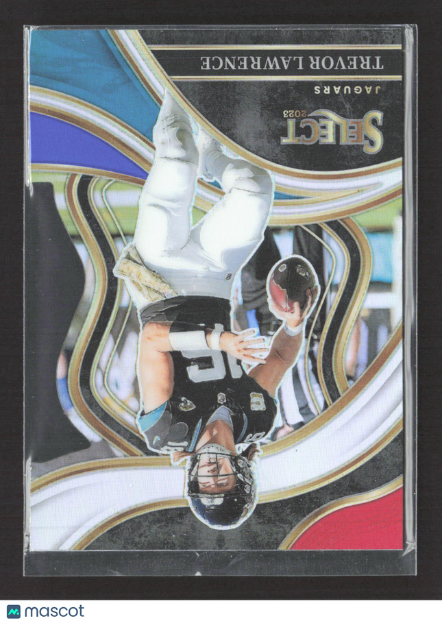 2024 Panini Select Prizm Trevor Lawrence #212 Club Level Red Blue Die Cut