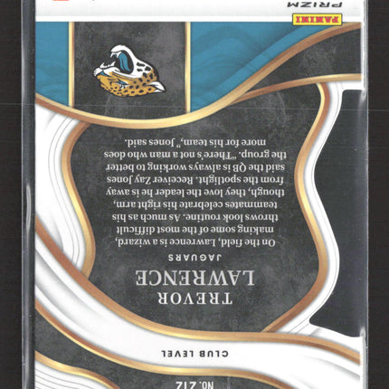 2024 Panini Select Prizm Trevor Lawrence #212 Club Level Red Blue Die Cut