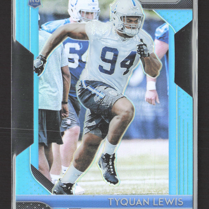 2018 Panini Prizm Tyquan Lewis #261 Light Blue 077/199 RC