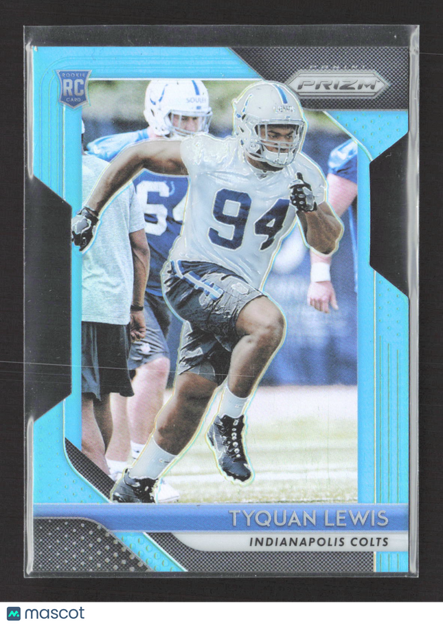 2018 Panini Prizm Tyquan Lewis #261 Light Blue 077/199 RC