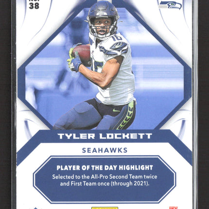 2022 Panini Player of the Day Tyler Lockett #38