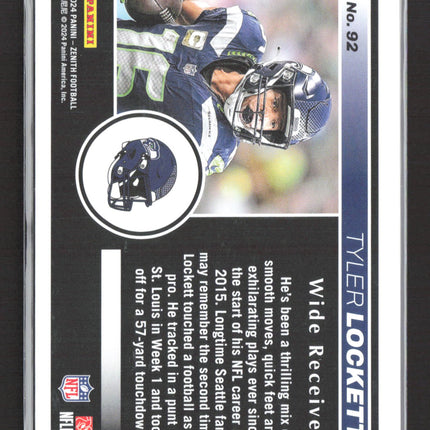 2024 Panini Zenith Football Tyler Lockett #92