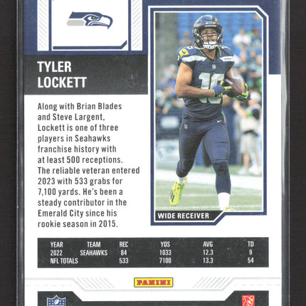 2023 Panini Contenders Football Season Ticket Mosaic Tyler Lockett #91