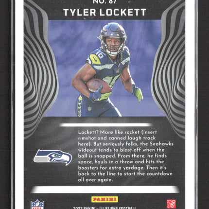 2022 Panini Illusions Tyler Lockett #87 Pink /399