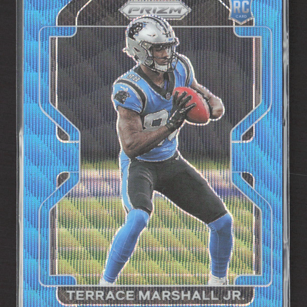 2021 Panini Prizm Terrace Marshall Jr. #348 Blue Wave RC 109/199