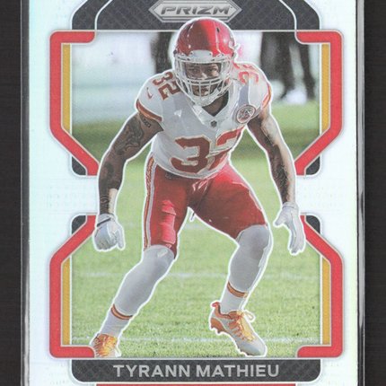 2021 Panini Prizm Tyrann Mathieu #194 silver