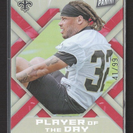 2022 Panini Player of the Day Tyrann Mathieu #48 41/99