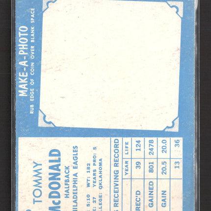 1961 Topps Tommy McDonald #96