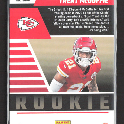 2022 Panini Zenith Football Trent McDuffie #144 RC