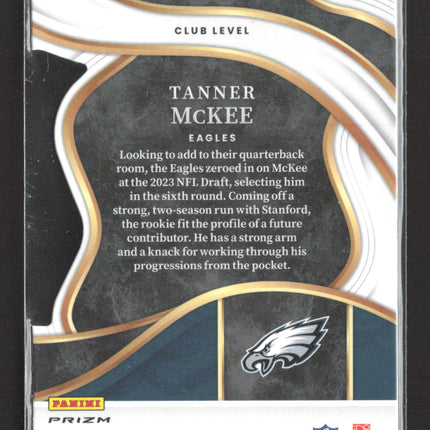 2024 Panini Select Prizm Tanner McKee #218 Club Level RC