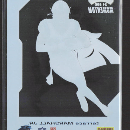 2022 Panini Chronicles Playoff Momentum Terrace Marshall Jr. #PMR-19 Blue