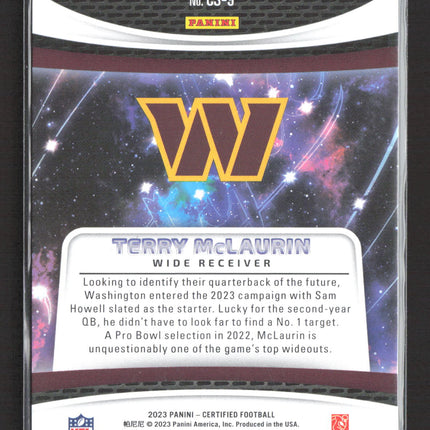 2023 Panini Certified Certified Stars Terry McLaurin #CS-9 Purple 013/199