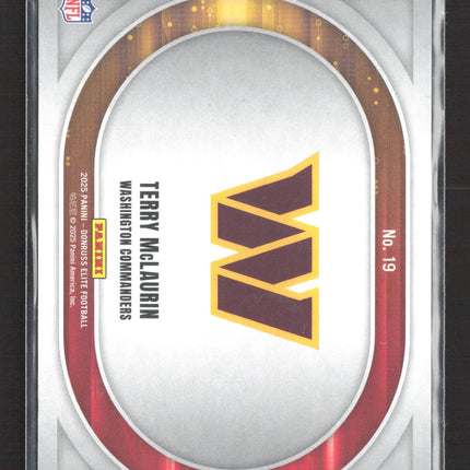 2025 Panini Donruss Elite Full Throttle Terry McLaurin #19 Die-Cut 447/799