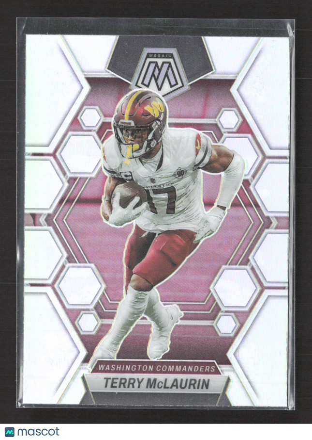 2023 Panini Mosaic Prizm Terry McLaurin #246 silver