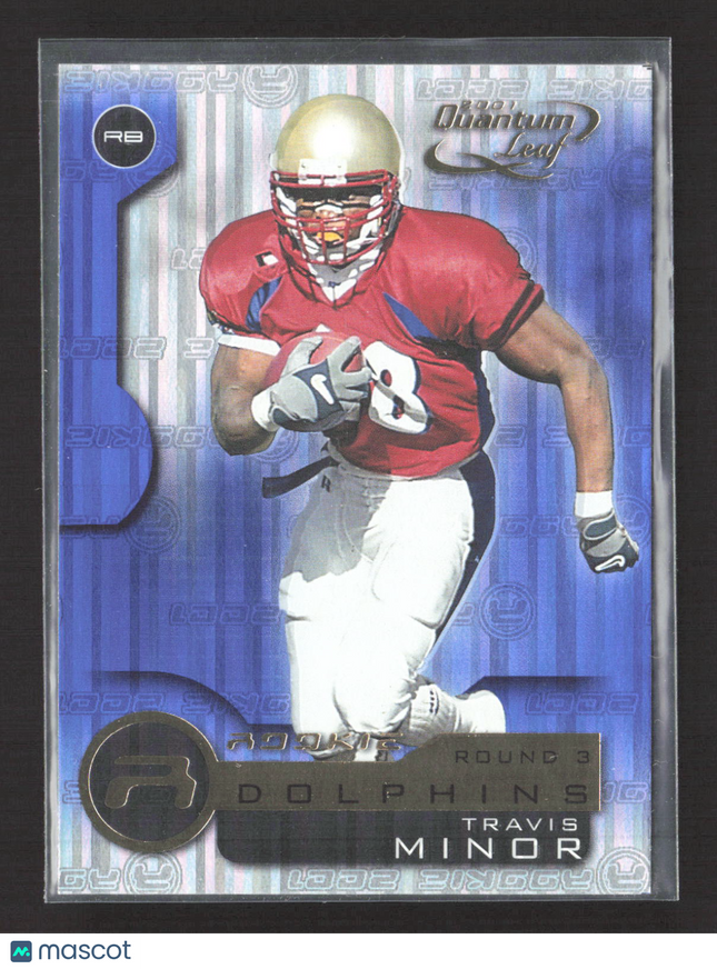 2001 Leaf Quantum Travis Minor #214