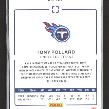 2024 Panini Photogenic Tony Pollard #107