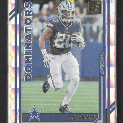2023 Panini Donruss Dominators Tony Pollard #D-21