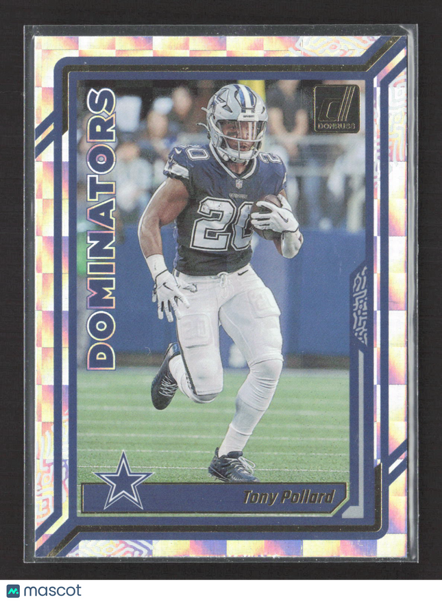 2023 Panini Donruss Dominators Tony Pollard #D-21 Holo
