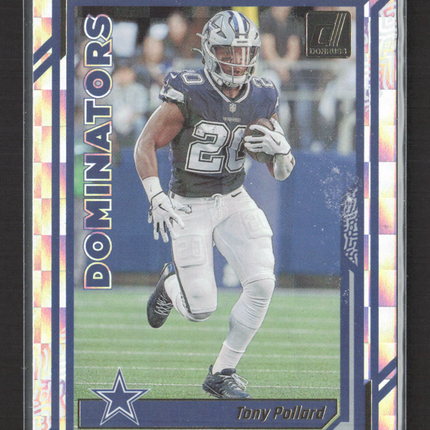 2023 Panini Donruss Dominators Tony Pollard #D-21
