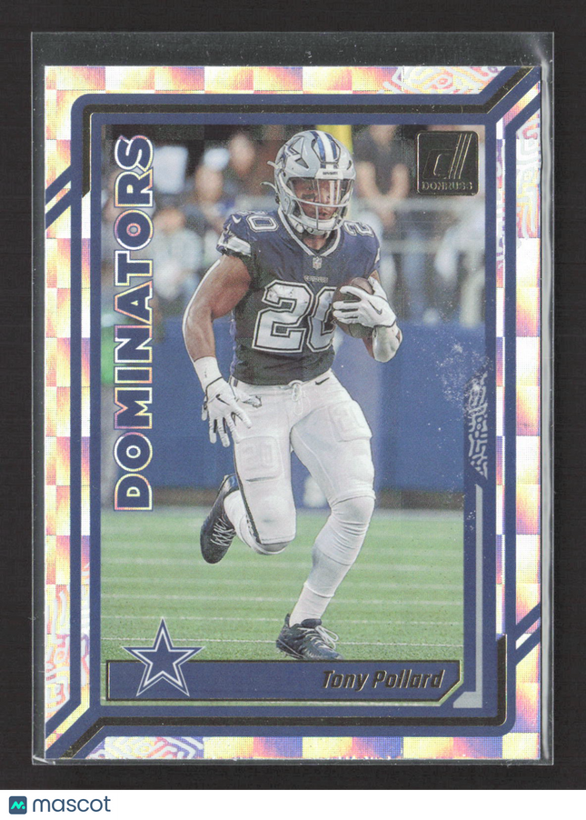 2023 Panini Donruss Dominators Tony Pollard #D-21