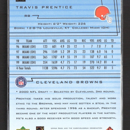 2000 Upper Deck Star Rookie Travis Prentice #248