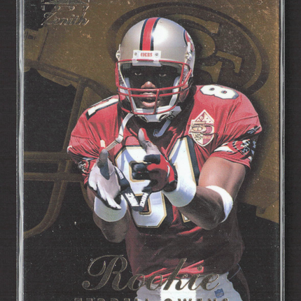 1997 Pinnacle Zenith Terrell Owens #112