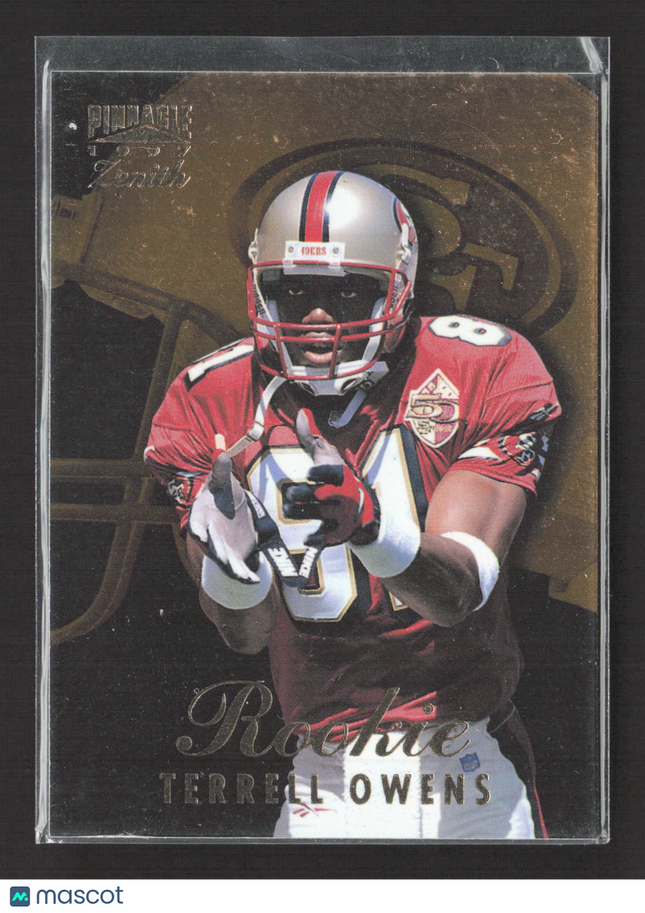 1997 Pinnacle Zenith Terrell Owens #112