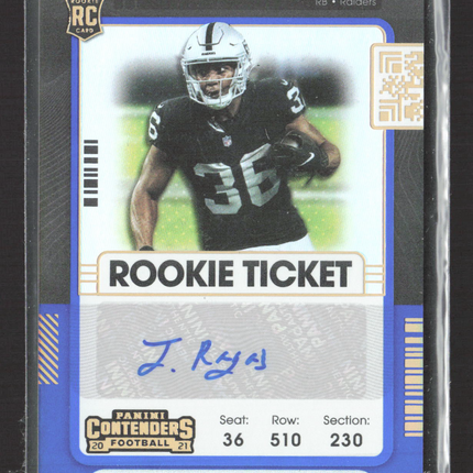 2021 Panini Contenders Rookie Ticket Trey Ragas #286 RC auto