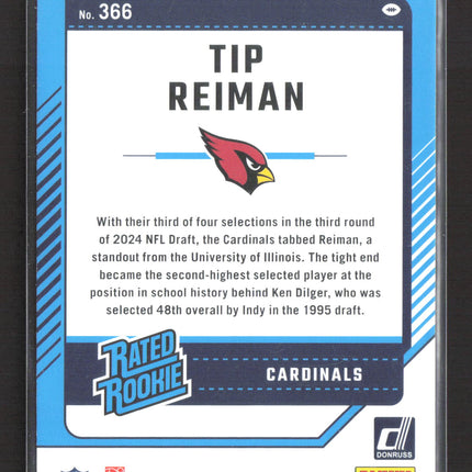 2024 Panini Donruss Tip Reiman #366