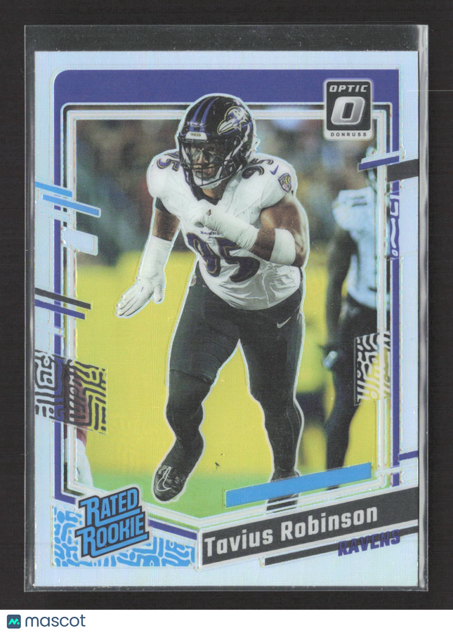 2023 Panini Donruss Optic Tavius Robinson #208 holo