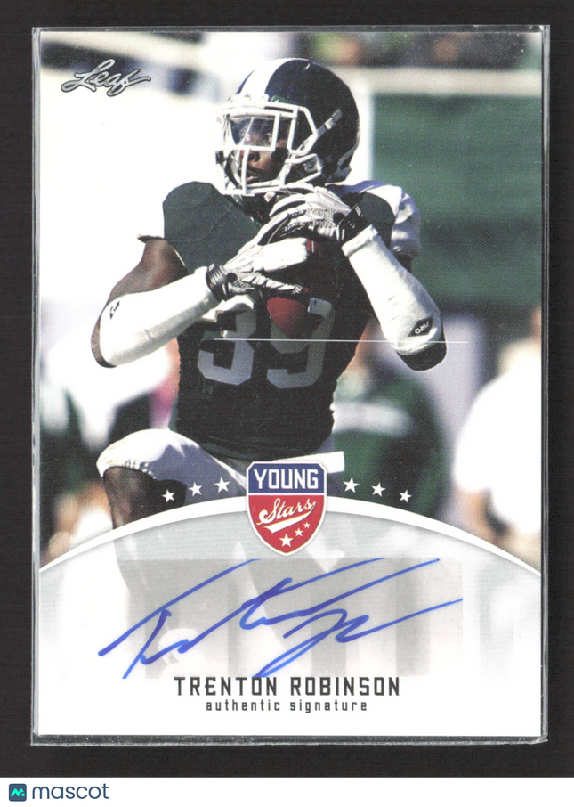 2012 Leaf Young Stars Trenton Robinson #TR2 auto