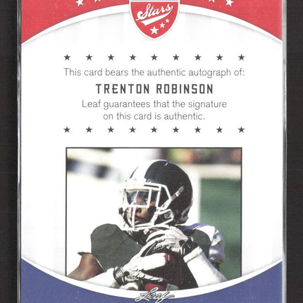 2012 Leaf Young Stars Trenton Robinson #TR2 auto