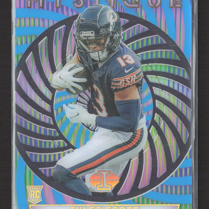 2024 Panini Illusions Mystique Tyler Scott #39 Blue 028/299 RC