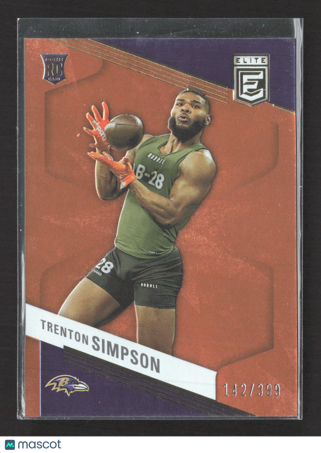 2023 Panini Donruss Elite Trenton Simpson #187 RC 142/399
