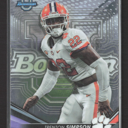 2022 Bowman University Trenton Simpson #34
