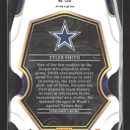 2023 Panini Select Premier Level Tyler Smith #128 Prizm RC