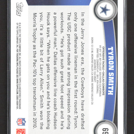 2011 Topps Tyron Smith #69 RC