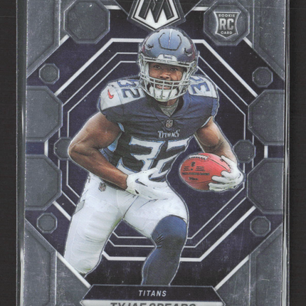 2023 Panini Mosaic Tyjae Spears #369 RC