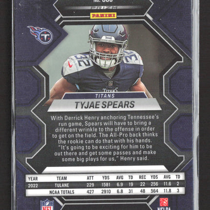 2023 Panini Mosaic Tyjae Spears #369 RC