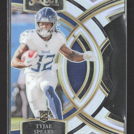 2024 Panini Select Football Tyjae Spears #172 Premier Level RC