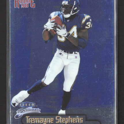 1998 Fleer Brilliants Tremayne Stephens #107B