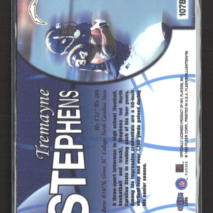 1998 Fleer Brilliants Tremayne Stephens #107B