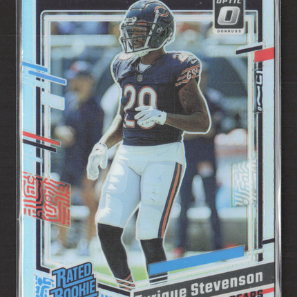 2023 Panini Donruss Optic Tyrique Stevenson #219 holo