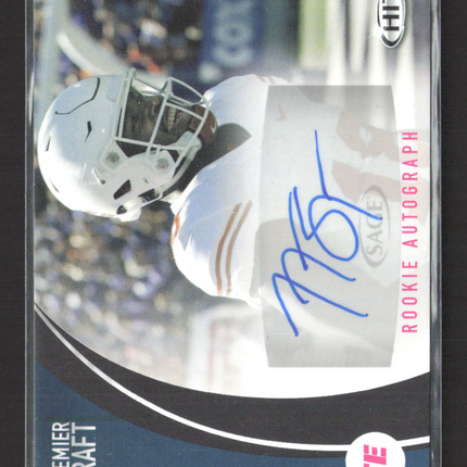 2017 SAGE HIT Premier Draft Tyrone Swoopes #A39 Rookie Autograph