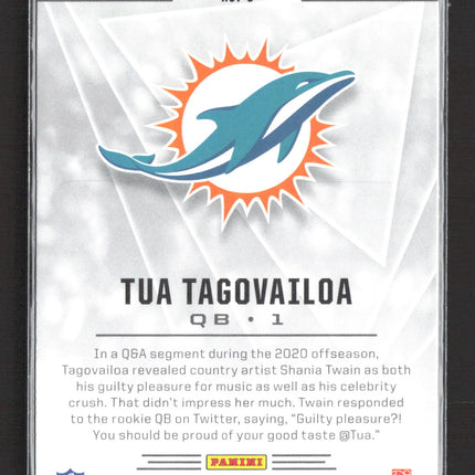 2020 Panini Illusions Tua Tagovailoa #6 RC