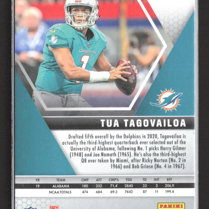 2020 Panini Mosaic NFL Debut Tua Tagovailoa #262 RC