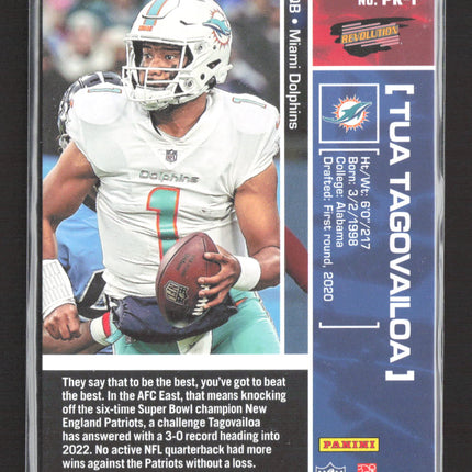 2022 Panini Zenith Revolution Tua Tagovailoa #PR-1