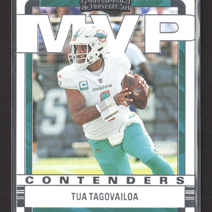 2023 Panini Contenders Football Tua Tagovailoa #MVP-TTA