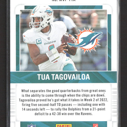 2023 Panini Contenders Football Tua Tagovailoa #MVP-TTA
