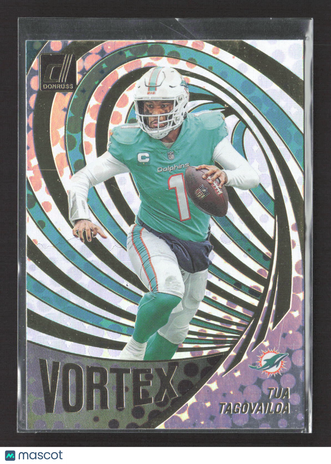 2023 Panini Donruss Vortex Tua Tagovailoa #VOR-7